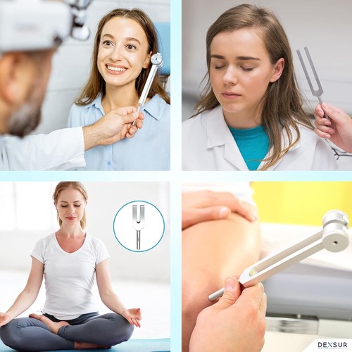 Medical Grade Aluminum Alloy Tuning Fork Set for Healing & Diagnostics - Picture 4 of 9