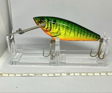 Bagley's Small Fry Shad Lure Hard Plastic Bait Old Vintage