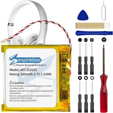 Replacement Battery For Solo 2 Solo 3 Headphones 680mAh With Repair Tool Kit Set