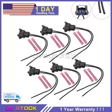 6pcs Fuel Injector Wiring Harness Connector Plugs for Ford Chrysler Dodge SK25