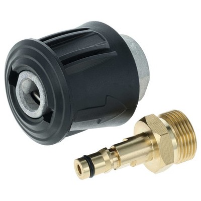 Adapter-Set (2 tlg) Quick Connect auf M22 für Kärcher K 2 7 4 5 3