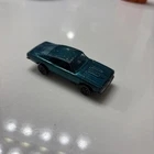 1968 Hot Wheels Redline Custom  Barracuda HK Aqua Gray  Interior rolls  straight