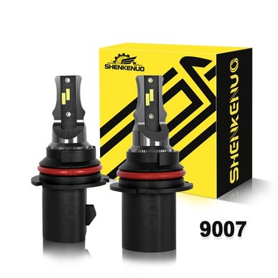 For Mitsubishi Lancer 2002-2007 LED Headlight 9007 HB5 White Bulbs High-Low Beam