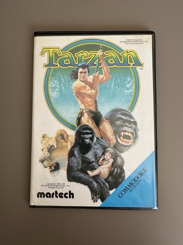 Jeu Tarzan Commodore CBM 64 C64 128 C128 Disk
