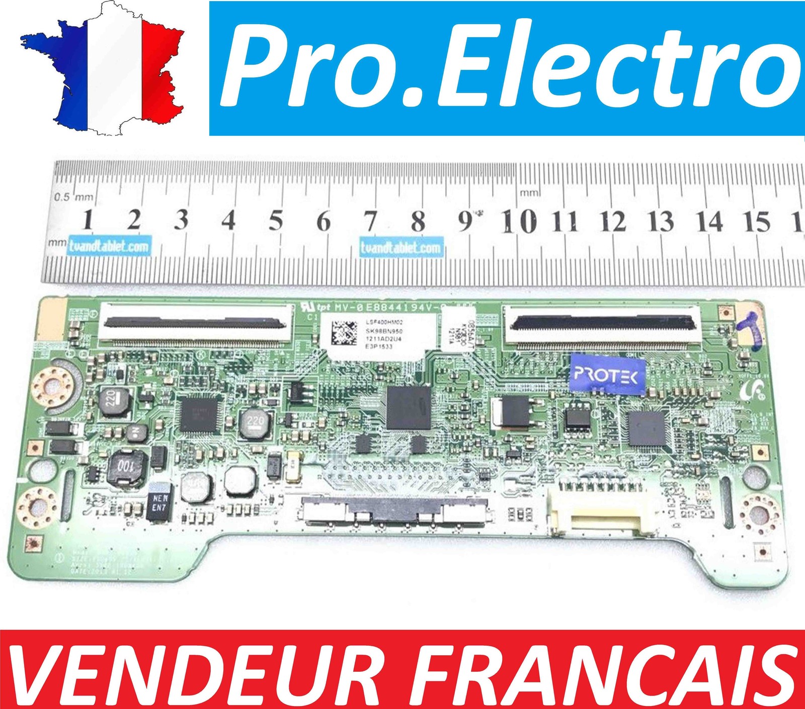 Carte T-CON Samsung CY-HF320BGLV1V BN41-01938 pour téléviseur 32 pouces