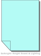 Lee Filters Lighting Gel Roll 117 Steel Blue