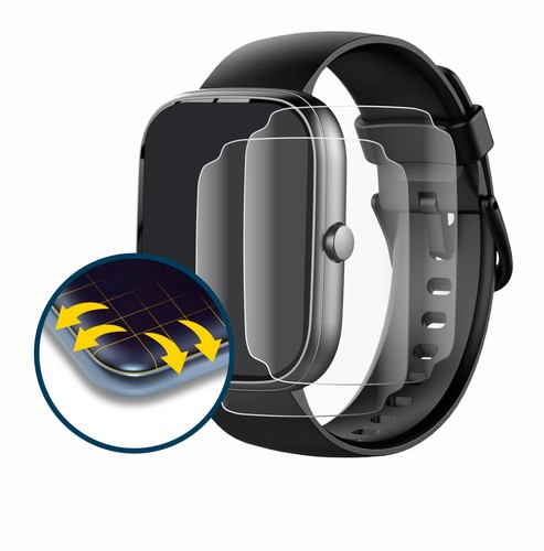 2x Protector Full-Cover for Uaue T60 1.91" Curved Screen Edge Protection Film - Zdjęcie 2 z 8