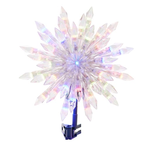 GE Color Choice 37 LED Dual Color (Multi or Warm White) Starburst Tree Topper - Picture 3 of 7