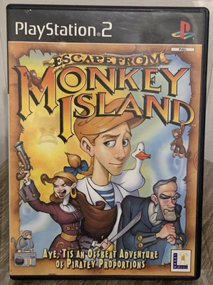 Escape from Monkey Island Sony PlayStation 2 PS2 schneller Versand UK