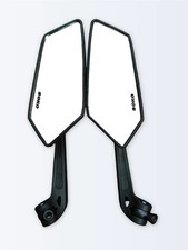Motorcycle Mirrors Rearview HD Vision Side Mirror Adjustable Side Mirrors or Bic