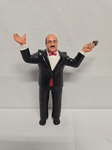 Mean Gene Okerlund 1986 WWF LJN Titan Sports 7" Vintage Wrestling Action Figure - Picture 1 of 3