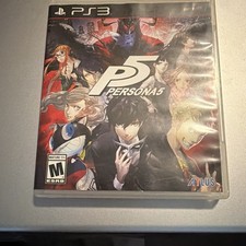 ATLUS Persona 5 Sony PlayStation 3 PS3 Role Playing Game M-Mature Manual