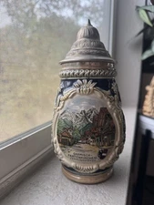 GERZ Germany GARMISCH-PARTENKIRCHEN FLORIANSPLATZ CERAMIC STEIN 9.25"