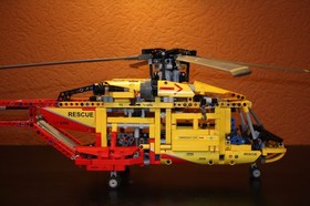 Lego Technic 9396 Helicopter With Instructions Power Function