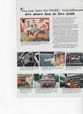 1961 Chrysler Dodge Plymouth Valiant Station Wagon Two Page Vintage Print Ad