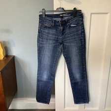 Gap Skinny fit Coupe Moulante Distressed Blue Denim Jeans Size 8/10