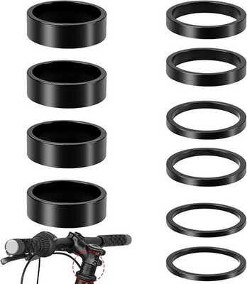10 Stück Ahead Spacer 1 1/8 Zoll, 2 3 5 10mm Aluminium Platte Spacer Fahrrad