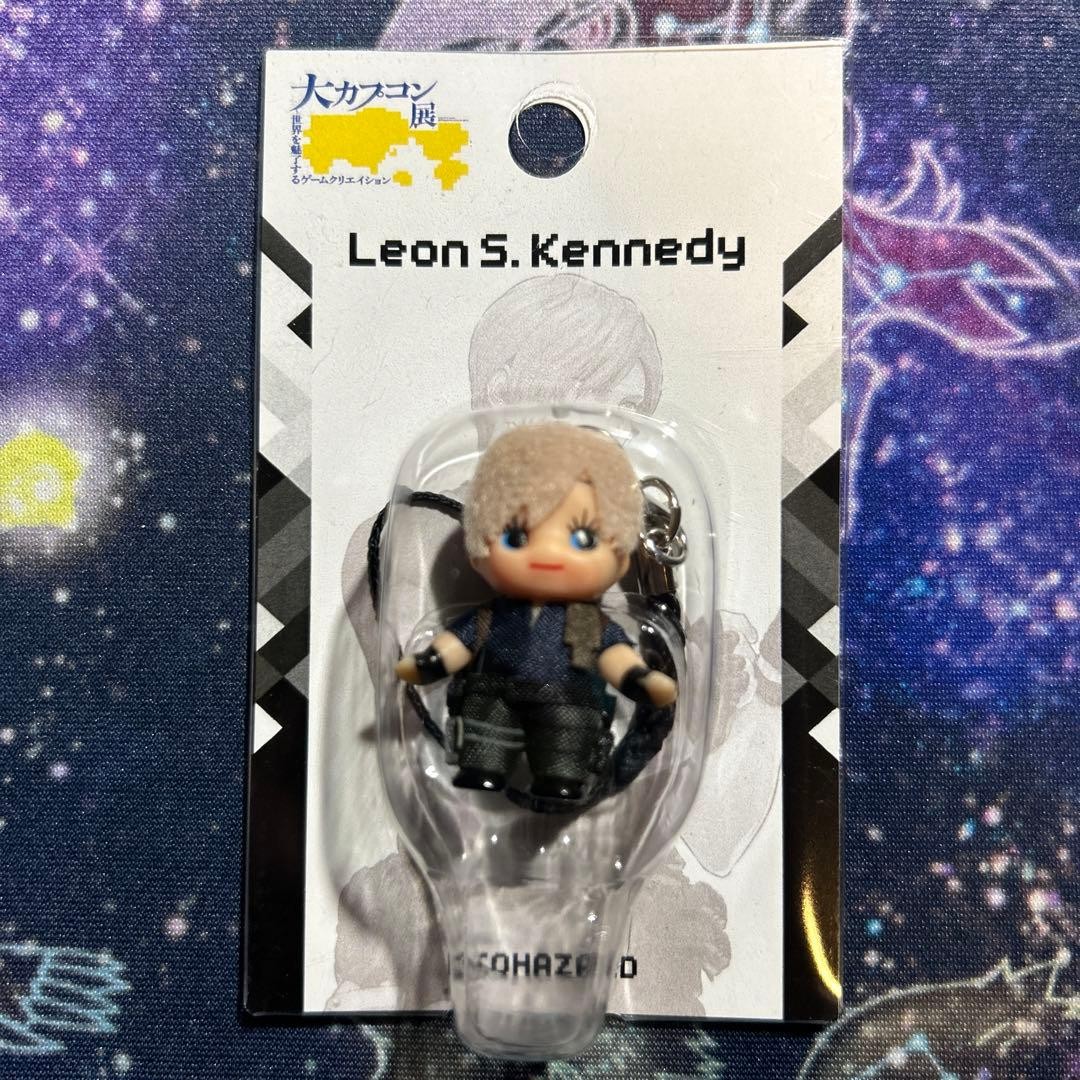 Resident Evil Leon S. Kennedy Kewpie Mascot Strap Capcom Exhibition,