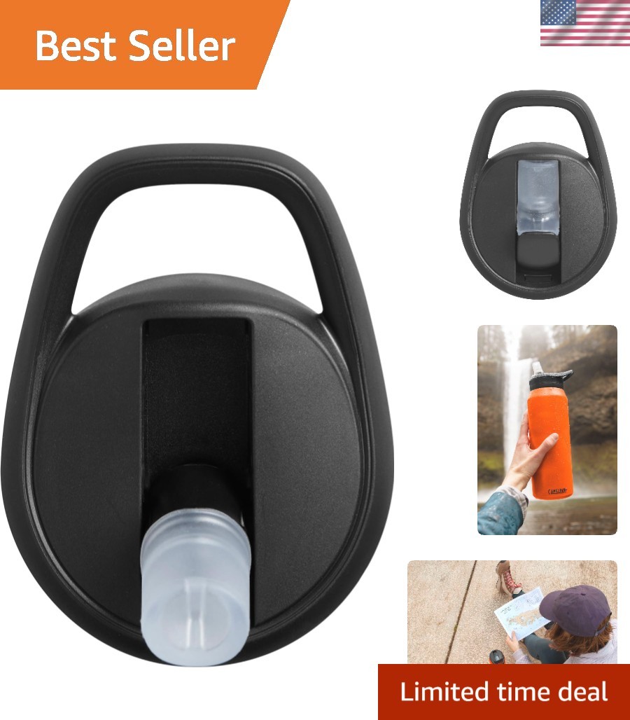 Eddy+ Cap & Straw Replacement - Easy Carry, Dishwasher Safe,