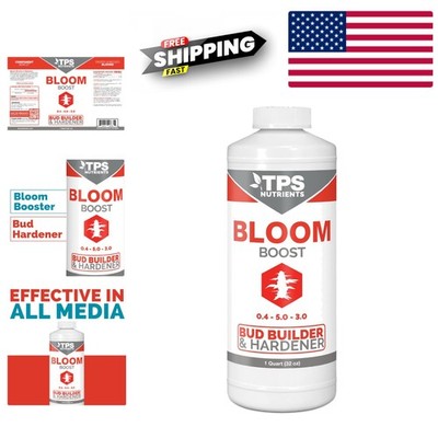 Bloom Bud Builder Flower Hardener Nutrient for Fast Dense Blooming Plants