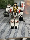 🔥Mighty Morphin Power Rangers White Tigerzord 1994 Vintage Robot Figure🔥