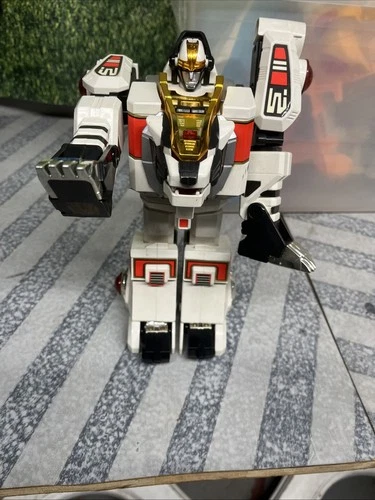 🔥Mighty Morphin Power Rangers White Tigerzord 1994 Vintage Robot Figure🔥