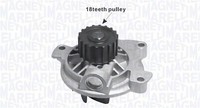 Magneti Marelli Wasserpumpe VW LT 28-46 2 Transporter T4 Volvo Audi 100 C4 A6