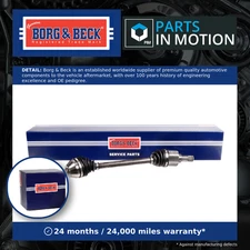 Drive Shaft Front Left BDS1705 Borg & Beck Driveshaft 2Q0407271BJ 2Q0407271DP