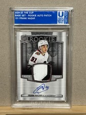 Upper Deck 2024-25 The Cup Rookie Auto Patch ROOKIE Frank Nazar 100/249