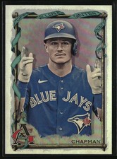 2023 Topps Allen & Ginter Silver Portrait Matt Chapman #93 Toronto Blue Jays