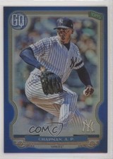 2020 Gypsy Queen Box Topper Chrome Blue Refractor 97/99 Aroldis Chapman #213 4l8