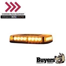 Buyers Products 8891040 11 Rectangular Multi-mount Amber Led Mini Light Bar