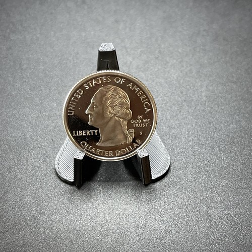 2007 S Utah 90% SILVER "PROOF" State Quarter US Mint Coin KM393 - Picture 8 of 17