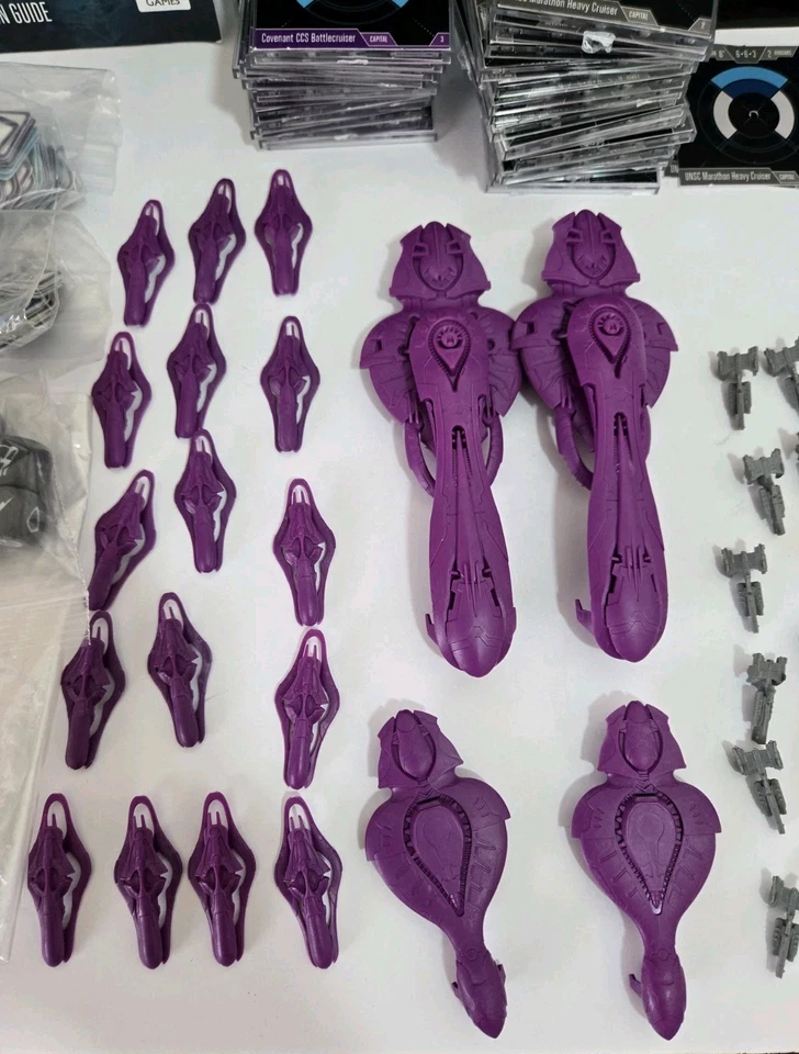 Halo Fleet Battles The Fall Of Reach 2 Player Battle Box Gen Con Edition Game - Image 4 of 4