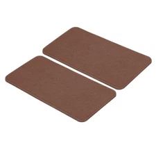 9.8''×5'' Felt Bag Base Shaper, 2pcs Bag Bottom Organizer Rectangle, Coffee
