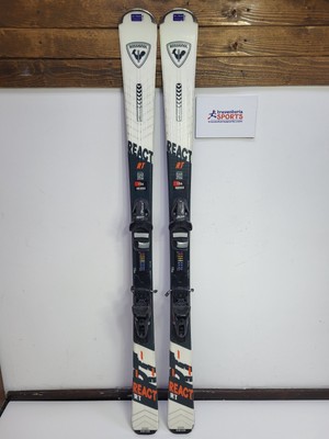 Rossignol REACT RT 156cm Ski + Elan ESP 7.5 Bindung Wintersport Fun Schnee