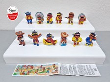 FREMDFIGUREN Komplettsatz Haribo Goldbären-Figuren Cowboys & Indianer 1997