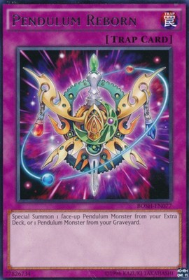 Pendulum Reborn - BOSH-EN077 - Rare - Unlimited Edition - Moderately Played