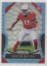 2019 Panini Prizm Rookies Blue Wave Prizm 182/199 Hakeem Butler #350 0nr3