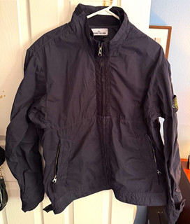 Stone Island David Light TC Navy Blue Full Zip Jacket Casual XL