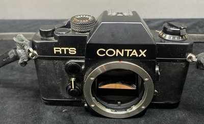CONTAX RTS SLR 35mm Film Camera Body Made In Japan Parts Only Needs Repair AS IS