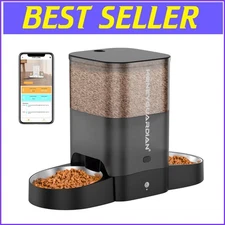 Multi-Cat Automatic Feeder with Stainless Steel Bowl & APP Control - Black
