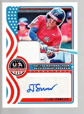 2025 USA Stars & Stripes 16U/17U Nat'l Team Auto Mat'l #NTS-TS Tyler Spangler