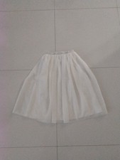 Cat  Jack White Glitter Ballrom Skirt For Young Girls Size XS 4/5 