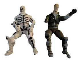 Fortnite Game 4 Action Figures Raven, Raptor,Skull Trooper & Jonesy 4 Inches