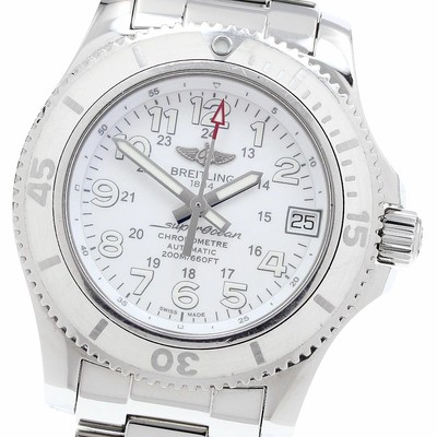Breitling Superocean II 36 A17312 Date Automatic SS Women's Wristwatches