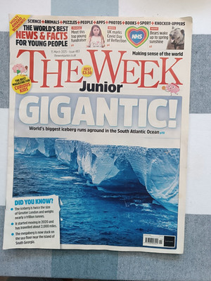 The Week Junior Issue 483 15 March 2025 Gigantic Iceberg Kids Magazine