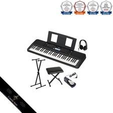 YAMAHA PSR-E383 Keyboard 61 keys Stand chair headphones pedal set YamahaJapan