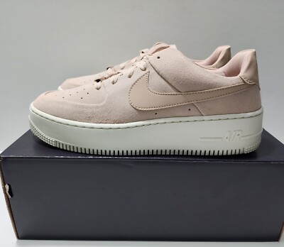 Nike Air Force 1 Sage Low Particle Beige Pink Women's Shoes Sz 11