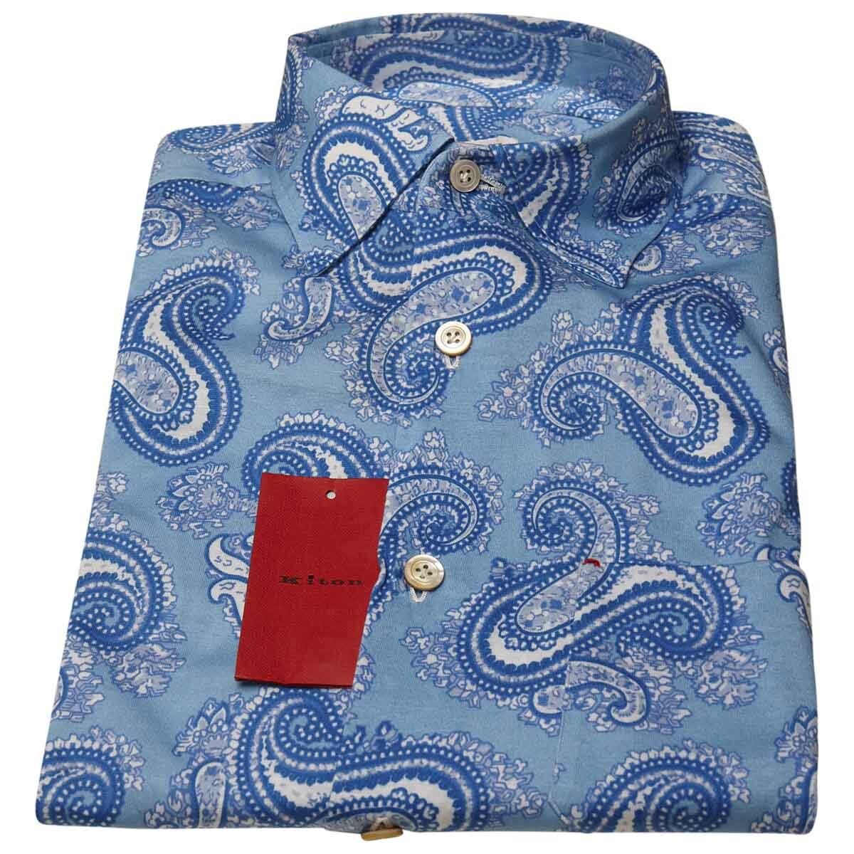 ФУТБОЛКА CAMICIA KITON из 100 ХЛОПКА TAGLIA 155 US 39 EU S21C4009 42890₽